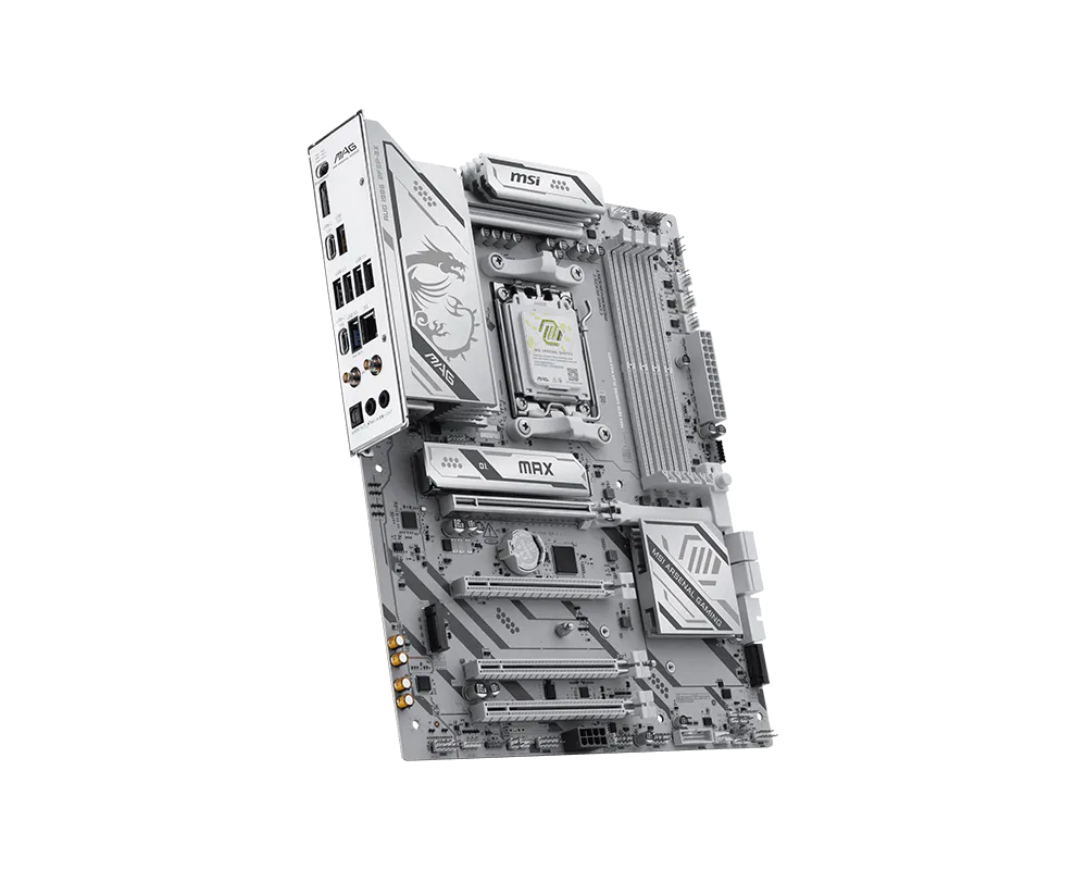 MSI MAG B850 GAMING PLUS MAX WIFI DDR5 AM5 ATX Motherboard