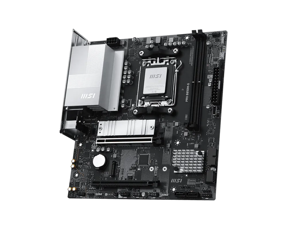 MSI PRO B850M-G Motherboard AM5 DDR5 PCIe