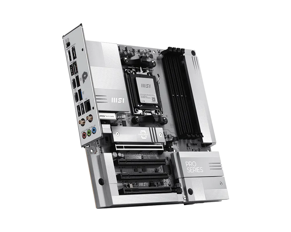 MSI PRO B850M-A WIFI PZ DDR5 mATX Motherboard