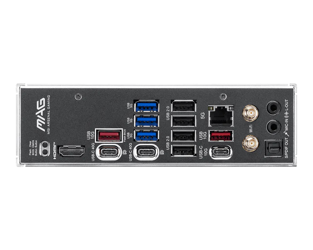 MSI MAG X870E TOMAHAWK MAX WIFI DDR5 AM5 ATX Motherboard Black