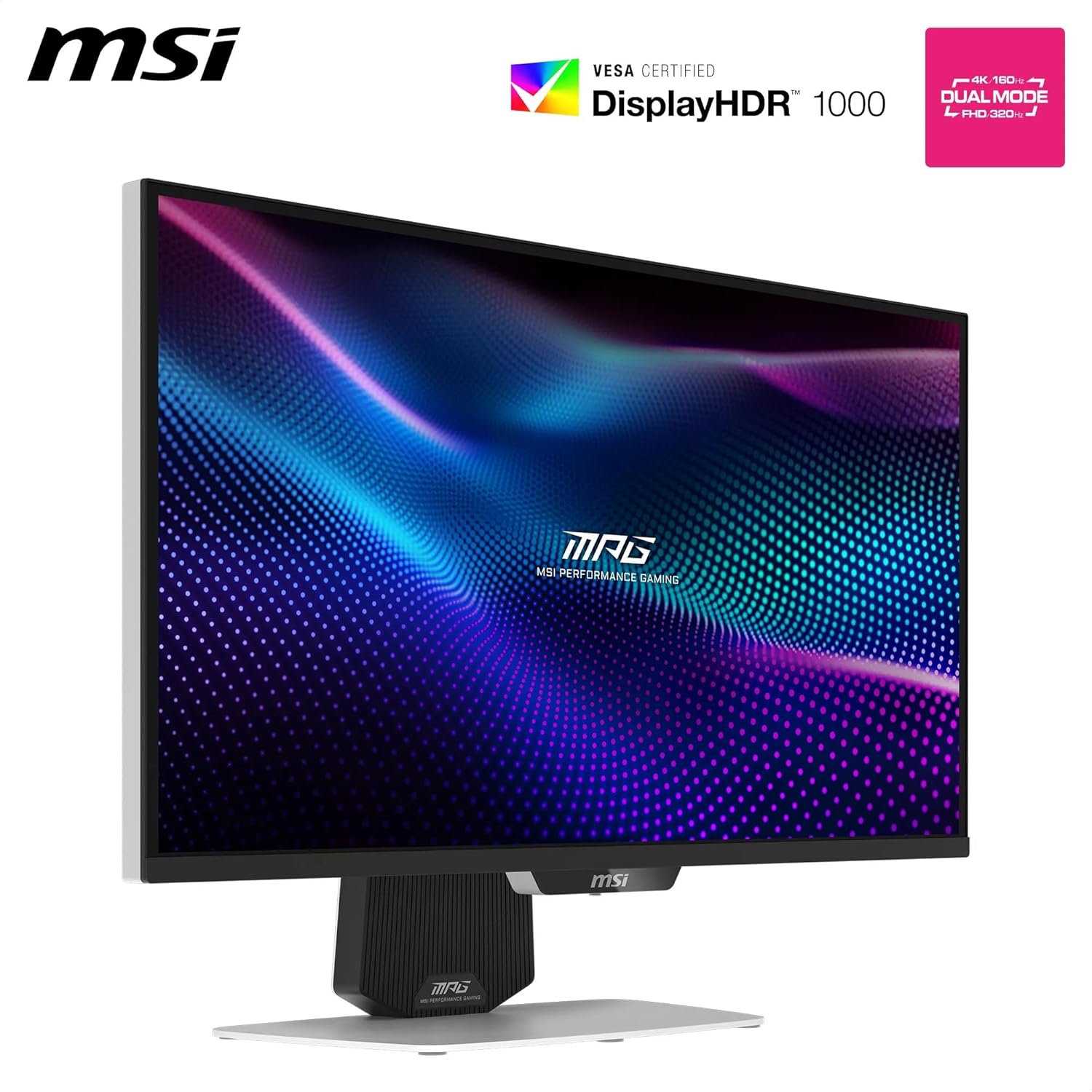 MSI MPG 274URDFW E16M Gaming Monitor 27 Inch IPS 4K 160Hz 0.5ms Black - AHW Store