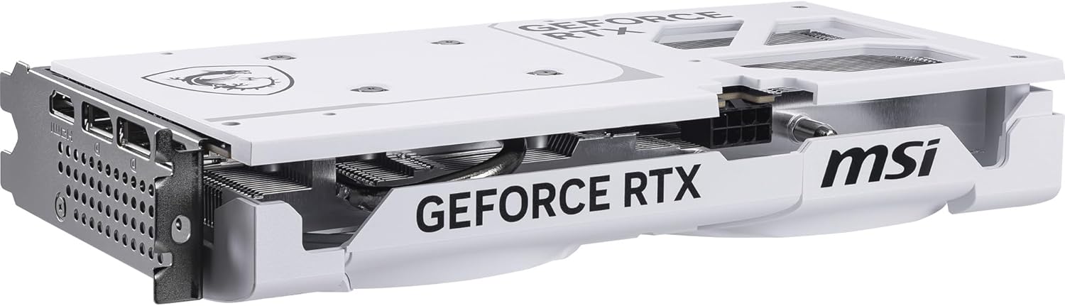 MSI NVIDIA GeForce RTX 5060 Ti 8G VENTUS 2X OC WHITE GDDR7 128bit Gaming Graphics card, Boost Clock - AHW Store