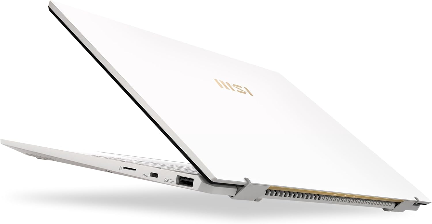 MSI Prestige 13 AI Evo A1MG Intel Ultra 7 Processor 155H 16GB RAM DDR5 Intel Arc Graphics 512GB SSD 13.3" 2.8K OLED Windows 11 White 2 Years - AHW Store
