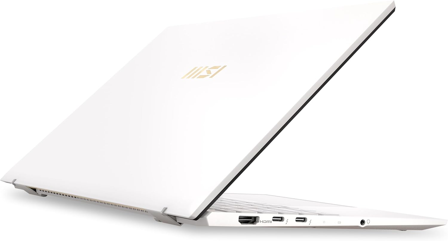 MSI Prestige 13 AI Evo A1MG Intel Ultra 7 Processor 155H 16GB RAM DDR5 Intel Arc Graphics 512GB SSD 13.3" 2.8K OLED Windows 11 White 2 Years - AHW Store