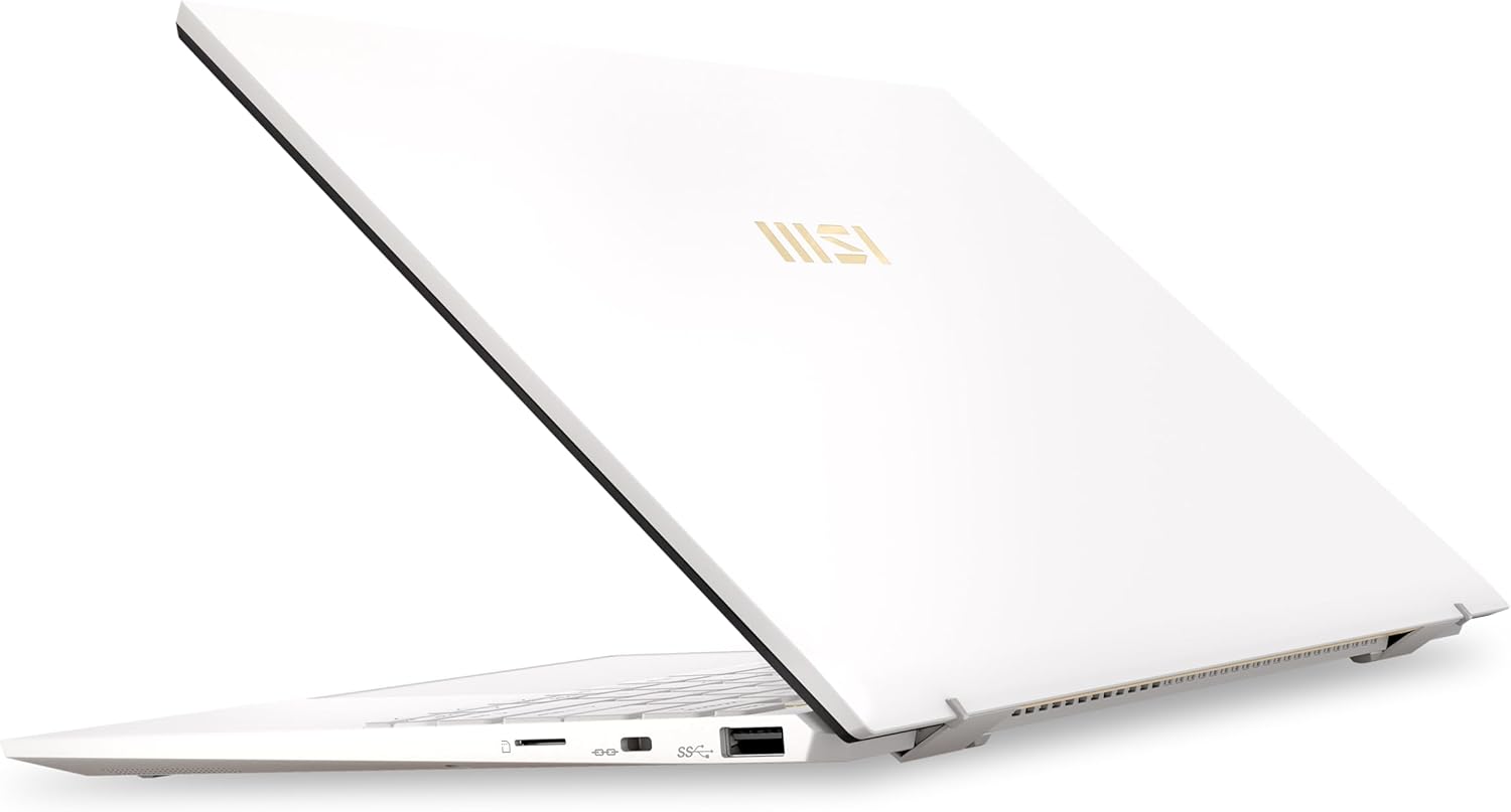 MSI Prestige 13 AI Evo A1MG Intel Ultra 7 Processor 155H 16GB RAM DDR5 Intel Arc Graphics 512GB SSD 13.3" 2.8K OLED Windows 11 White 2 Years - AHW Store