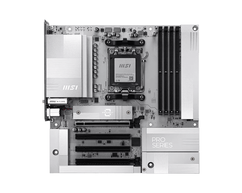 MSI PRO B850M-A WIFI PZ DDR5 mATX Motherboard - AHW Store