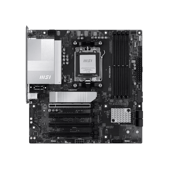 MSI PRO B850M - P DDR5 AM5 M - ATX Motherboard - AHW Store