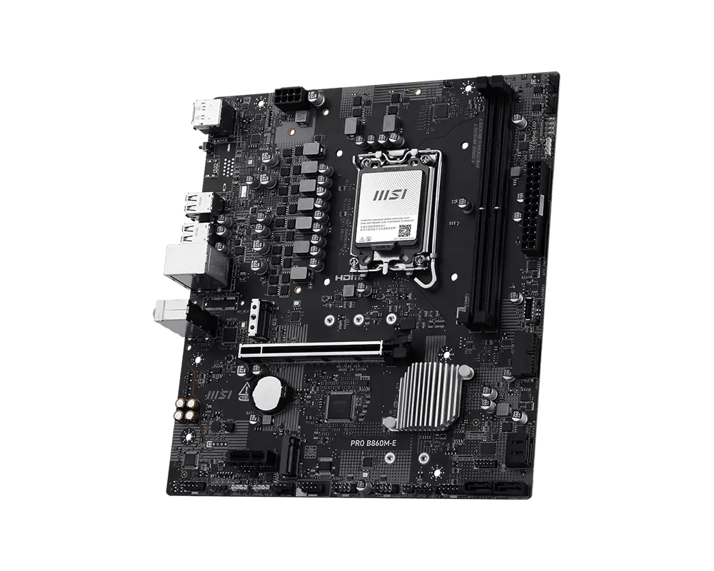 MSI PRO B860M-E DDR5 LGA 1851 ATX Motherboard - AHW Store
