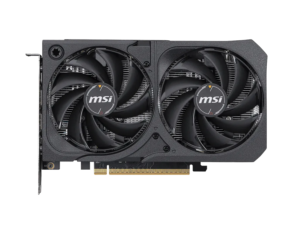 MSI GeForce RTX 5050 8G SHADOW 2X OC Graphics Card Black