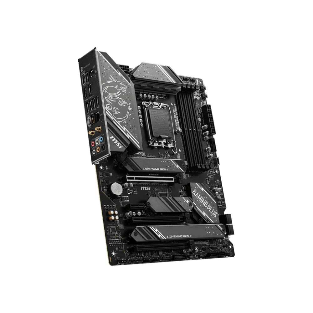 MSI Z790 GAMING PLUS WIFI DDR5 LGA1700 ATX Motherboard Black - AHW Store