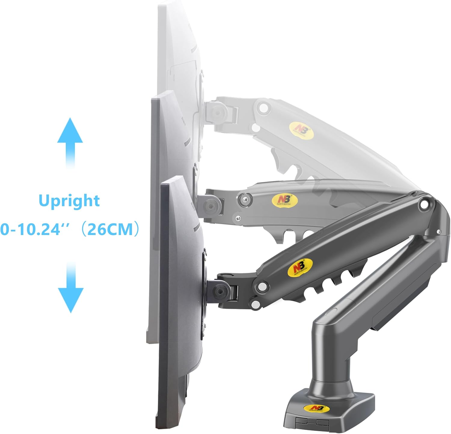 NB North Bayou Ergonomic Desktop Monitor Mount - AHW Store