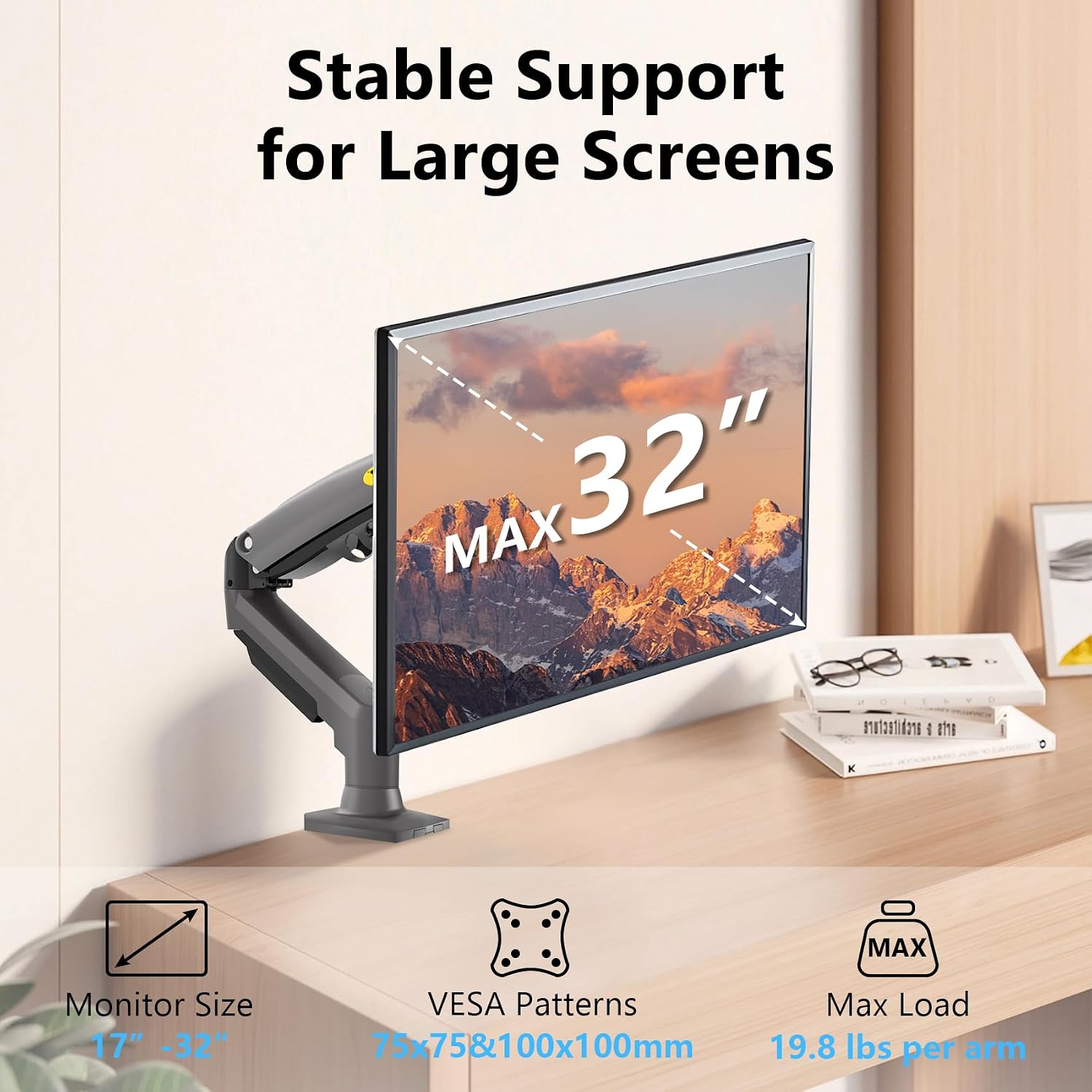 NB North Bayou Ergonomic Desktop Monitor Mount - AHW Store