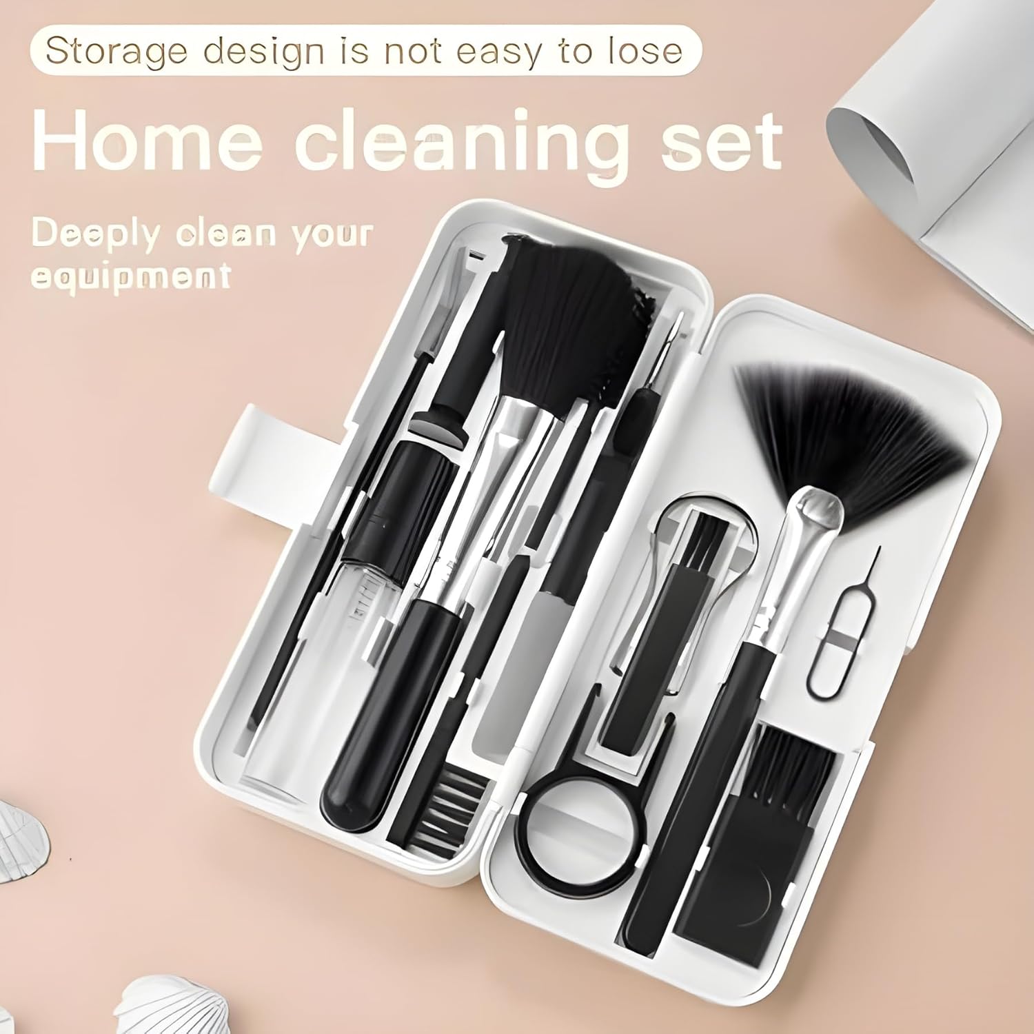 Next Store Laptop Keyboard Cleaning Kit 19 in 1 Computer Screen Cleaning Brush Tool, Multifunctional - AHW Store