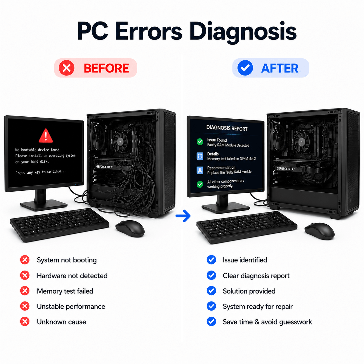 PC Errors Diagnosis - AHW Store