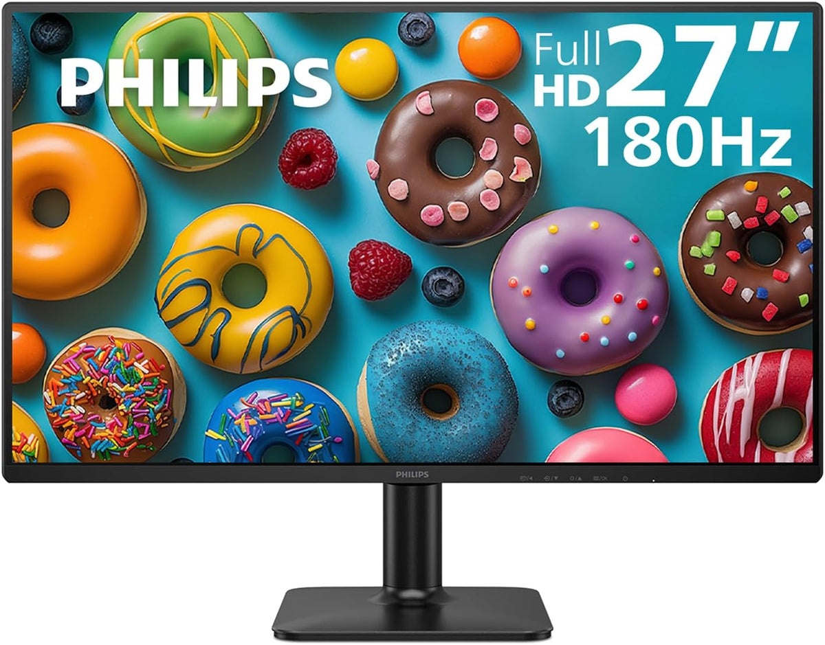 PHILIPS 27E2G2200 Gaming Monitor 27 Inch IPS FHD 180Hz OC 0.5ms Black - AHW Store