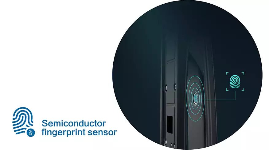 Philips Easy DDL702 - 8HWS Smart Door Lock with Face ID, Finger, Card, Password, App OTP unlock - Colo - AHW Store