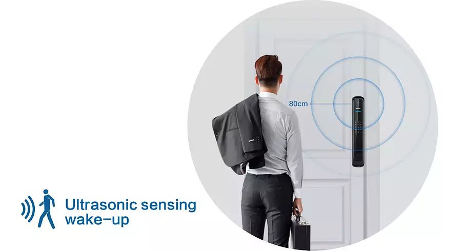 Philips Easy DDL702 - 8HWS Smart Door Lock with Face ID, Finger, Card, Password, App OTP unlock - Colo - AHW Store