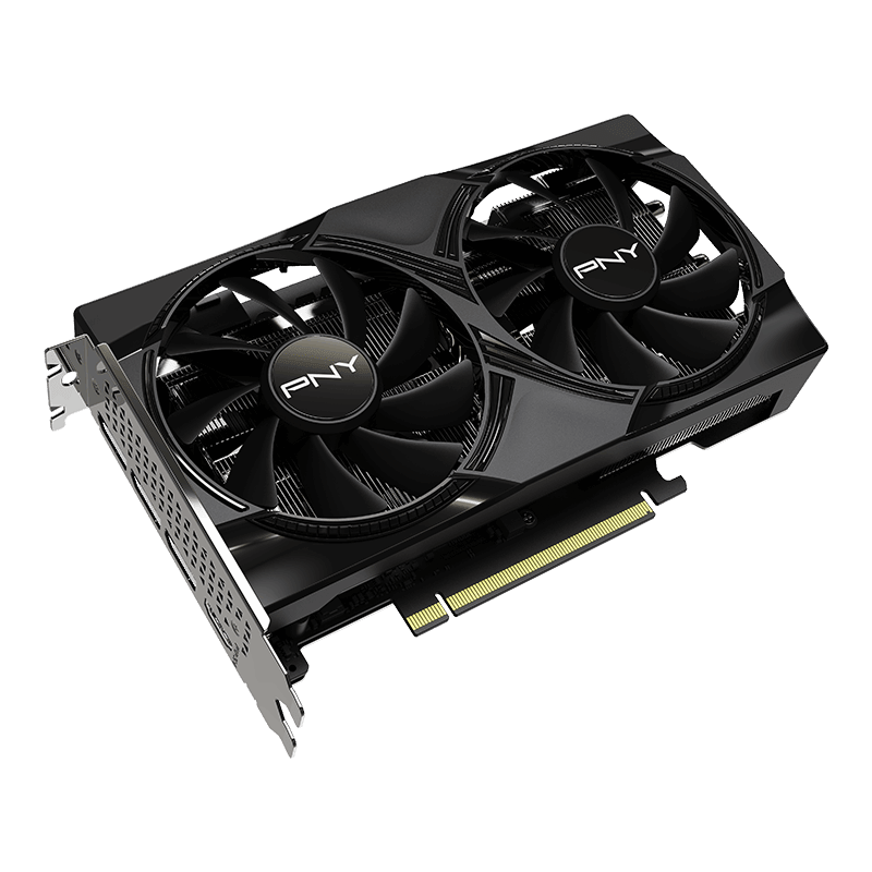 PNY GeForce RTX 5060 8GB GDDR7 OC Dual Fan Graphics Card Black - AHW Store