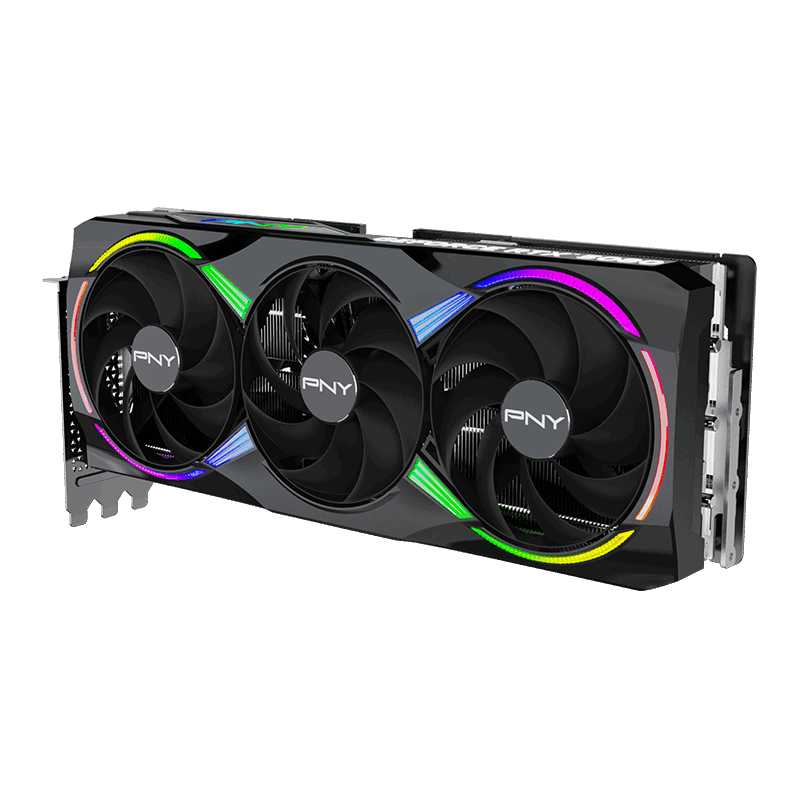 PNY GeForce RTX 5080 16GB GDDR7 Epic-X ARGB OC Graphics Card Black - AHW Store