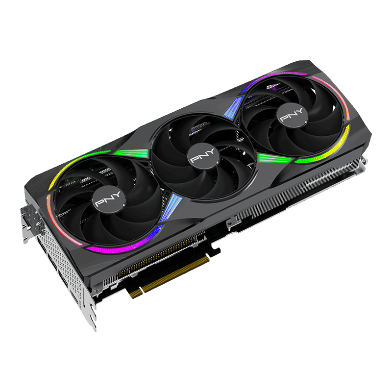PNY GeForce RTX 5080 16GB GDDR7 Epic-X ARGB OC Graphics Card Black - AHW Store