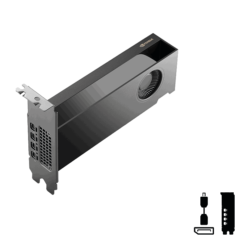 PNY NVIDIA RTX PRO 2000 Blackwell 16GB GDDR7 Graphic Card Black - AHW Store