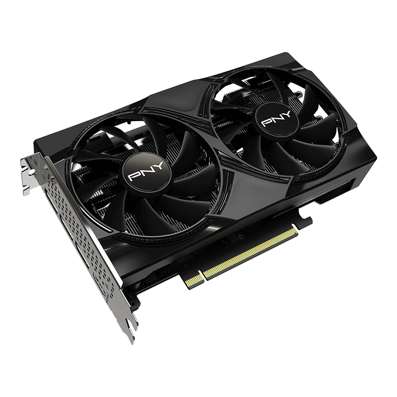 PNY GeForce RTX 5060 8GB GDDR7 OC Dual Fan Graphics Card Black