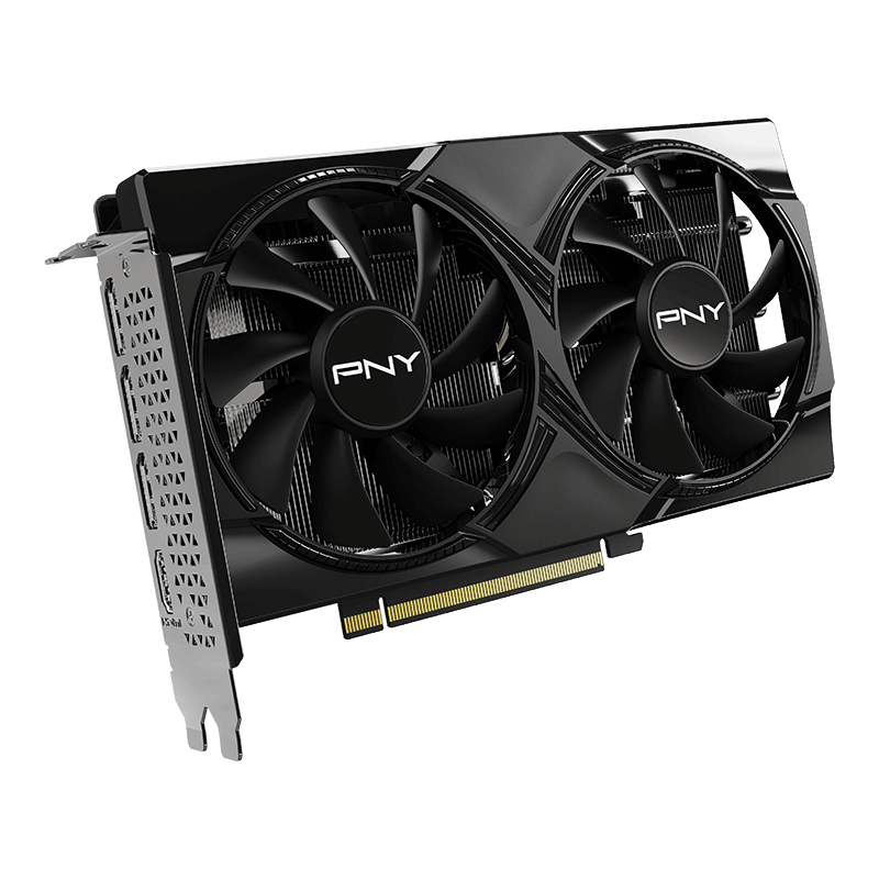 PNY GeForce RTX 5060 8GB GDDR7 OC Dual Fan Graphics Card Black