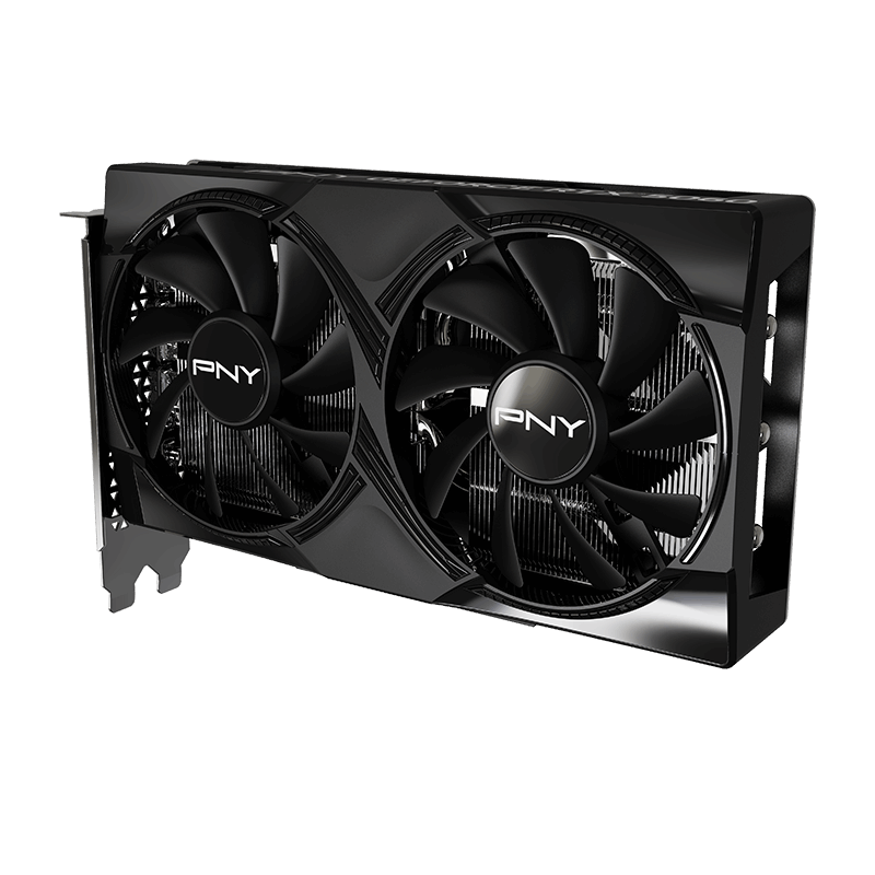 PNY GeForce RTX 5060 8GB GDDR7 OC Dual Fan Graphics Card Black