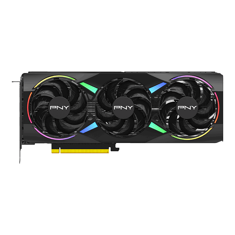 PNY GeForce RTX 5070 12GB GDDR7 ARGB Epic-X OC Card Black