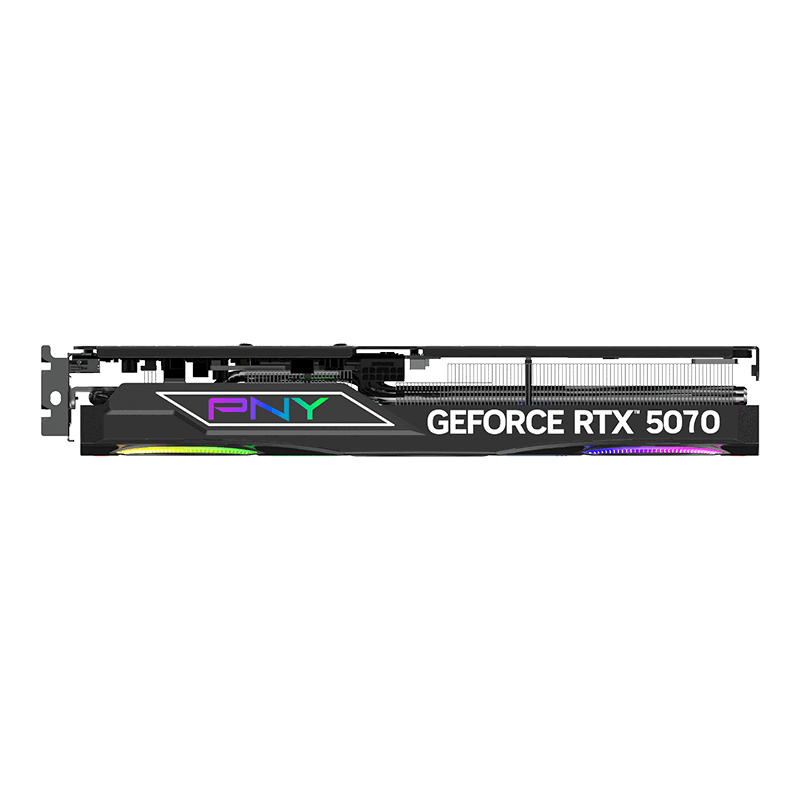 PNY GeForce RTX 5070 12GB GDDR7 ARGB Epic-X OC Card Black