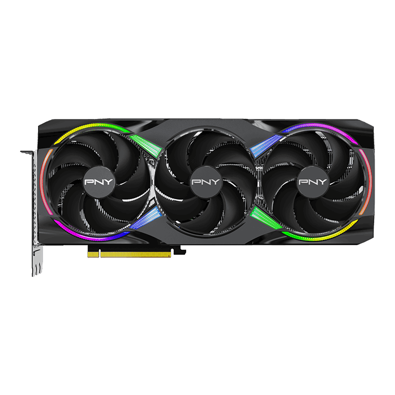 PNY GeForce RTX 5080 16GB GDDR7 Epic-X ARGB OC Graphics Card Black