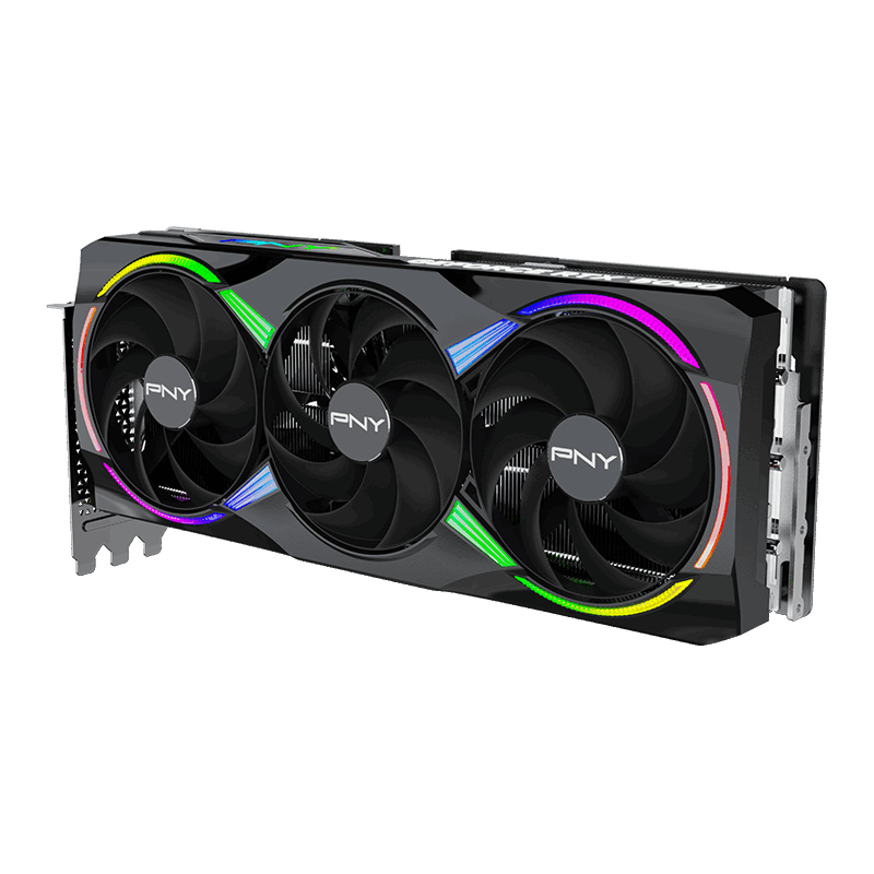 PNY GeForce RTX 5080 16GB GDDR7 Epic-X ARGB OC Graphics Card Black