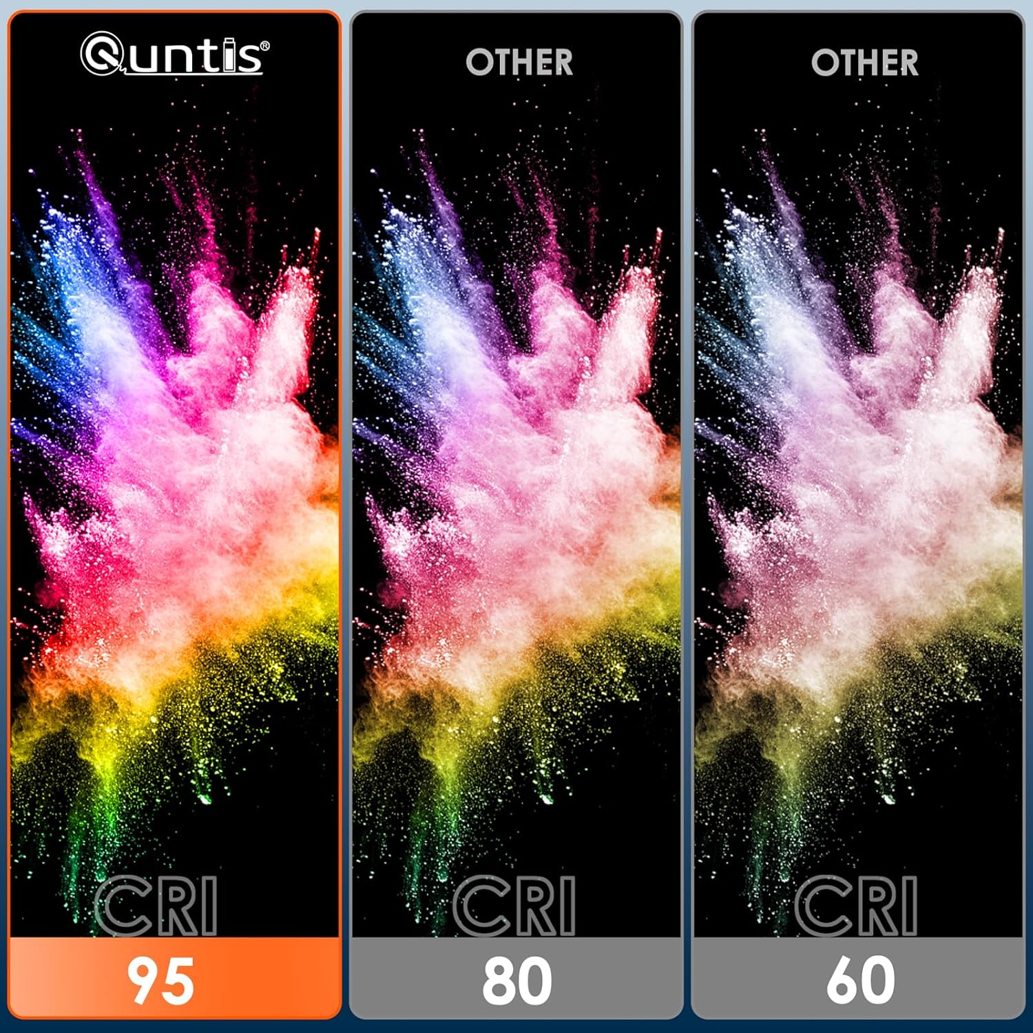 Quntis Monitor Light Bar with Backlight and Remote Control, 40cm Monitor Lamp with Stepless Brightne - AHW Store