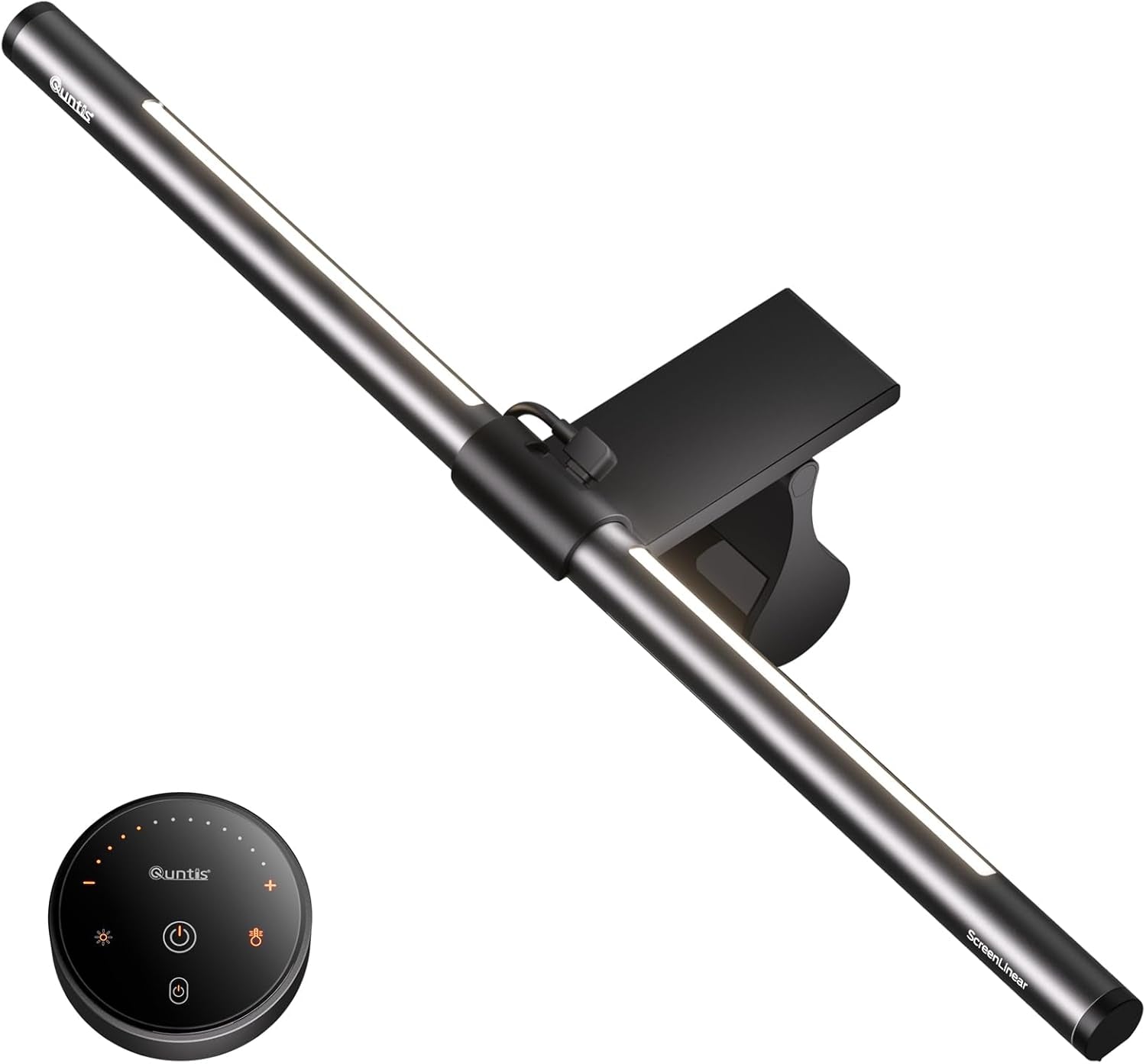 Quntis Monitor Light Bar with Backlight and Remote Control, 40cm Monitor Lamp with Stepless Brightne - AHW Store