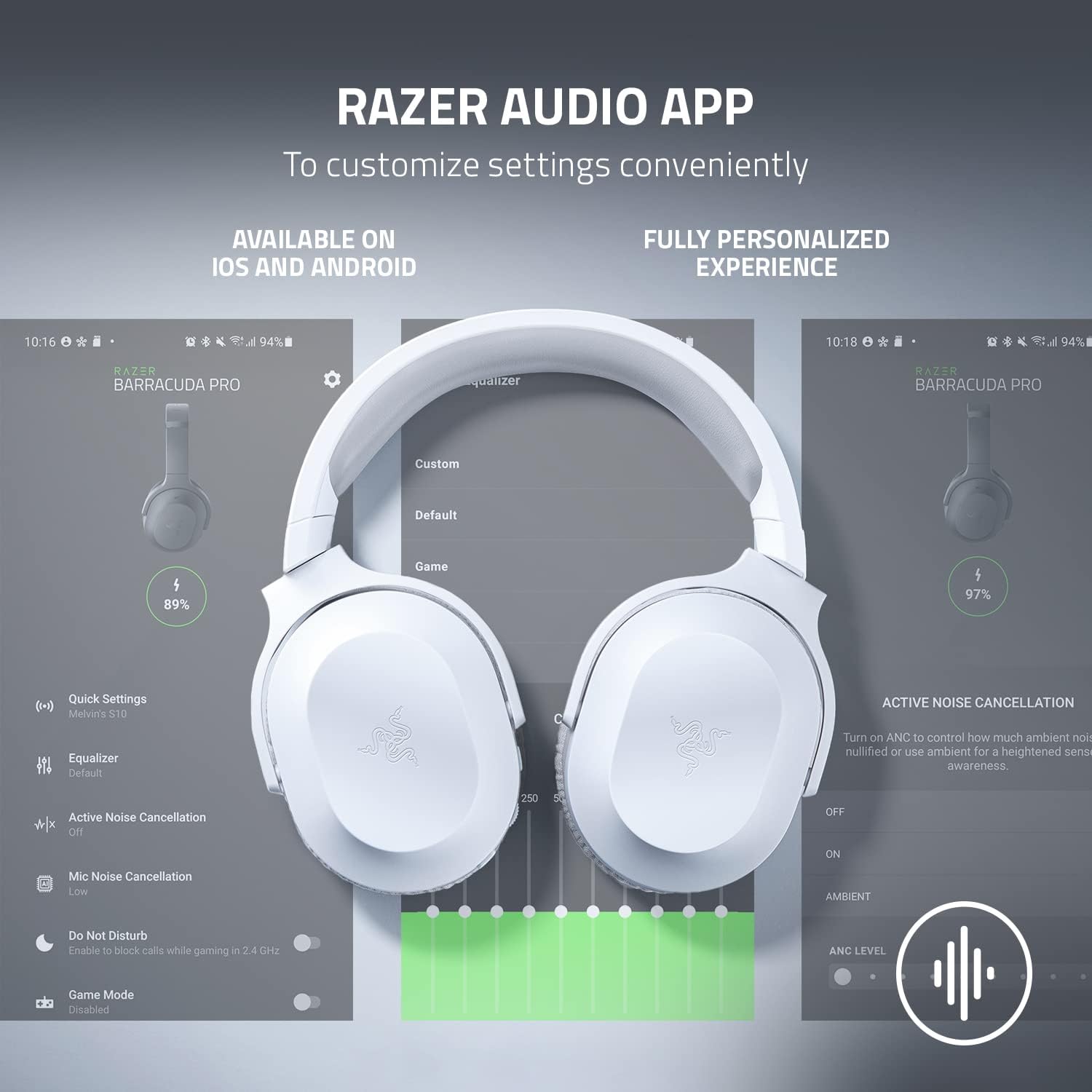 Razer Barracuda X – Multi - Platform Wireless Gaming Headset (SmartSwitch Dual Wireless, Ergonomic Des - AHW Store