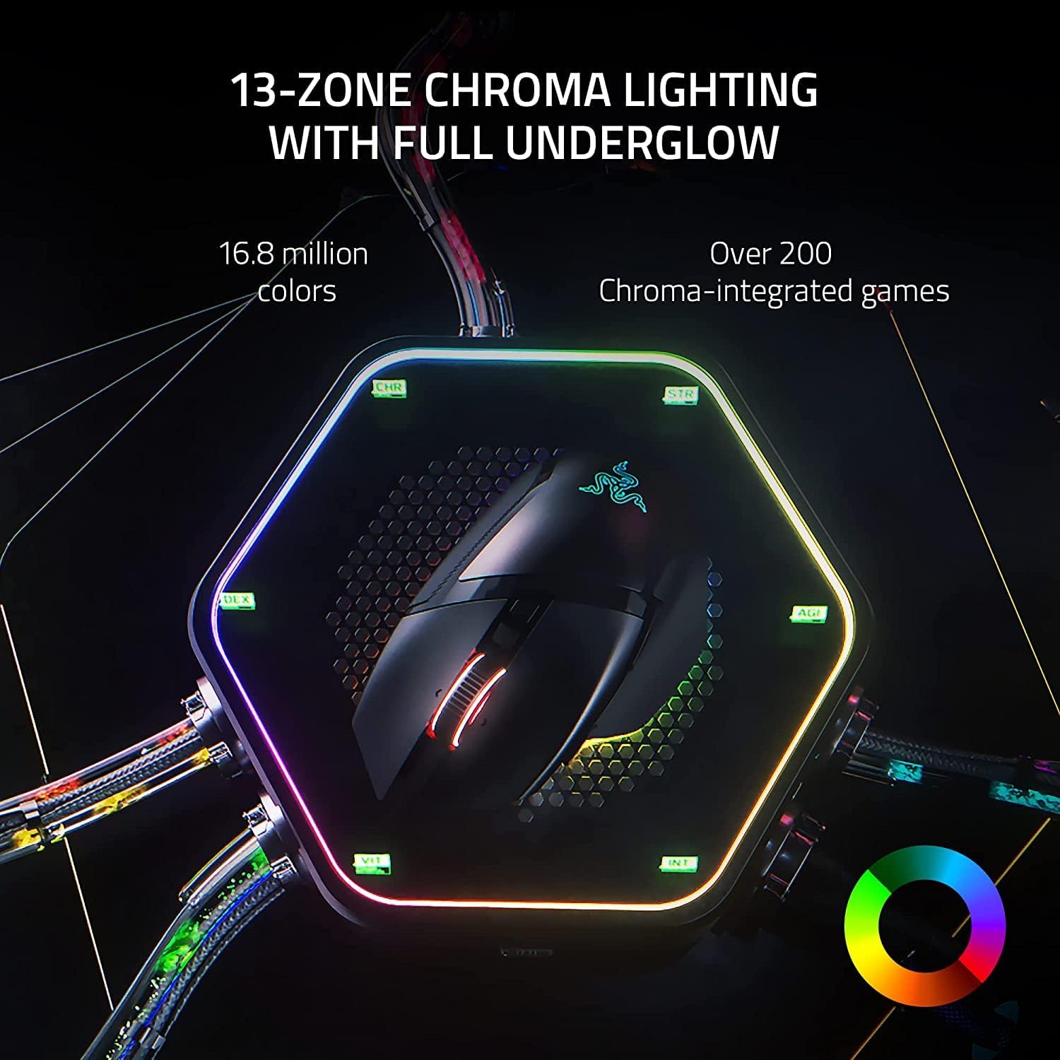 Razer Basilisk V3 Pro Customizable Wireless Gaming Mouse - Fast Optical Switches Gen - 3, HyperScroll - AHW Store