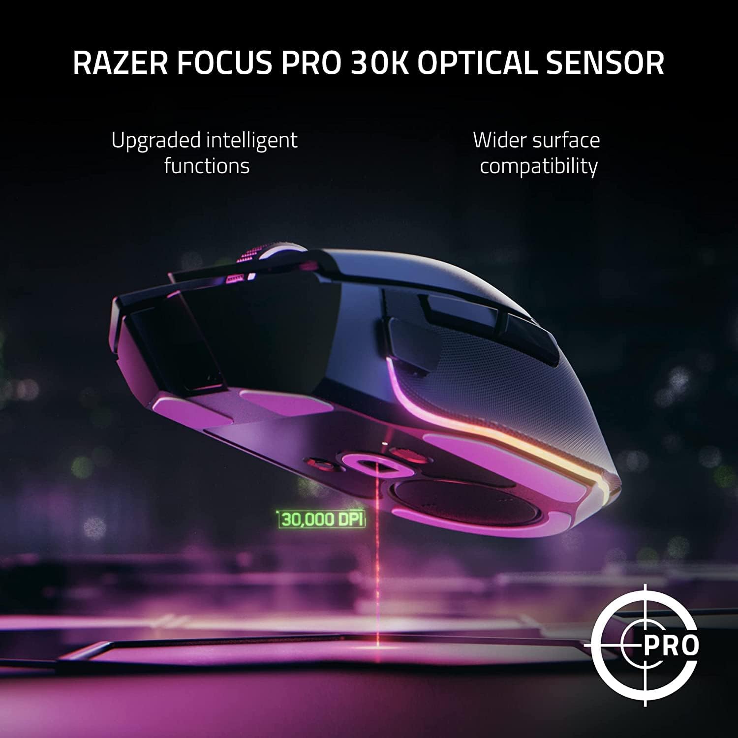 Razer Basilisk V3 Pro Customizable Wireless Gaming Mouse - Fast Optical Switches Gen - 3, HyperScroll - AHW Store