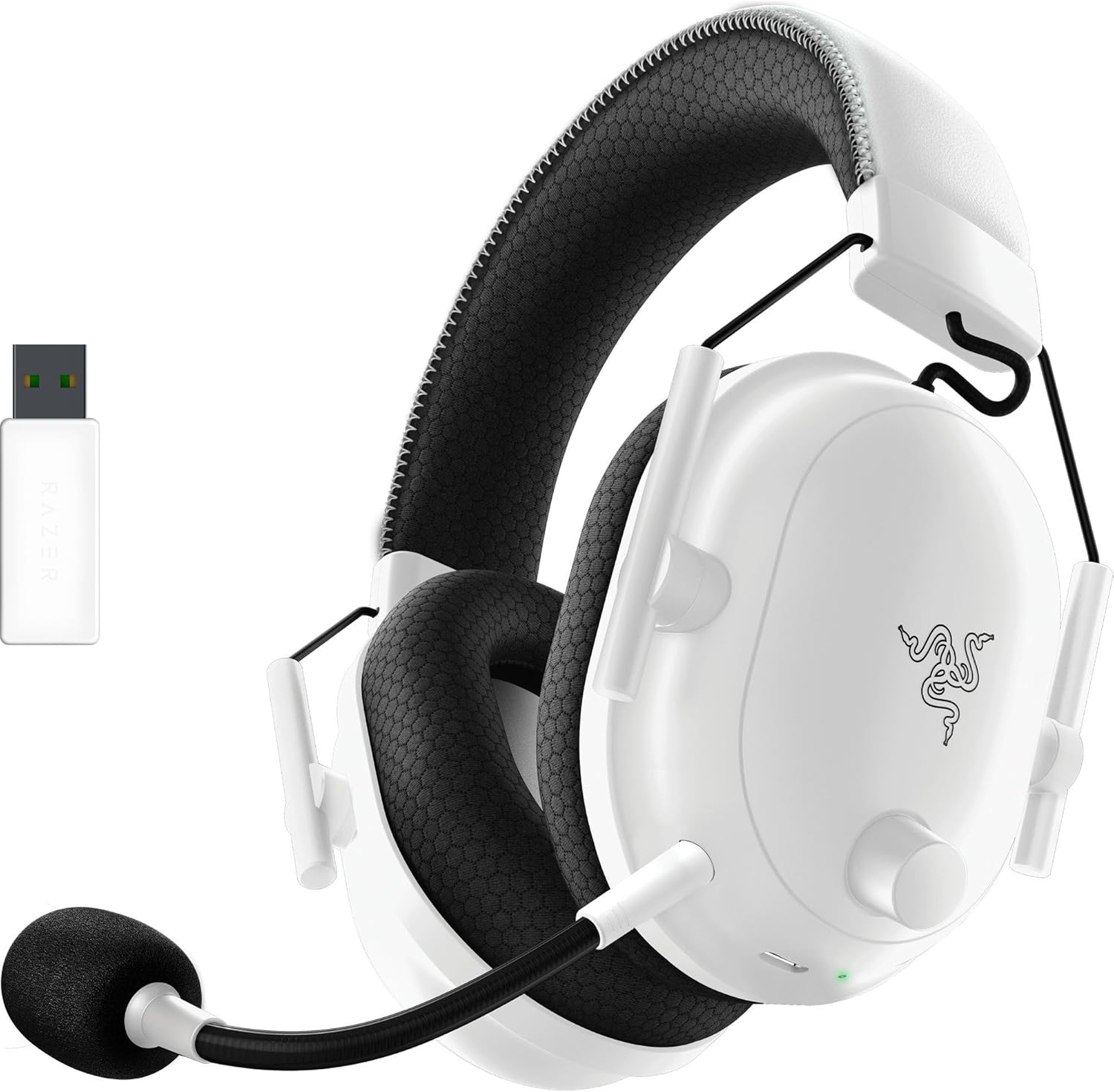 Razer BlackShark V2 Pro White Edition Upgrade Model Wireless Gaming Headset, HyperSpeed Wireless, 2. - AHW Store