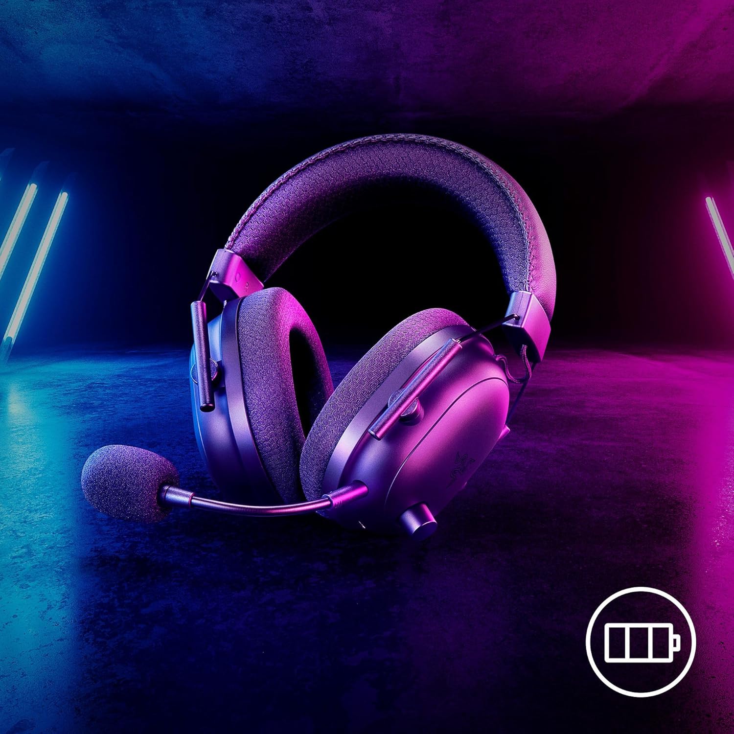 Razer BlackShark V2 Pro Wireless Gaming Headset 2023 Edition: 50MM Titanium Drivers - HyperClear Sup - AHW Store