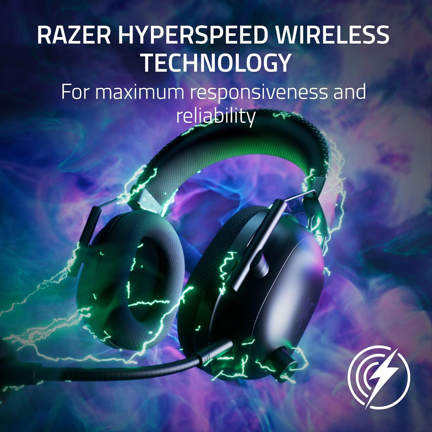 Razer BlackShark V2 Pro Wireless Gaming Headset 2023 Edition: 50MM Titanium Drivers - HyperClear Sup - AHW Store