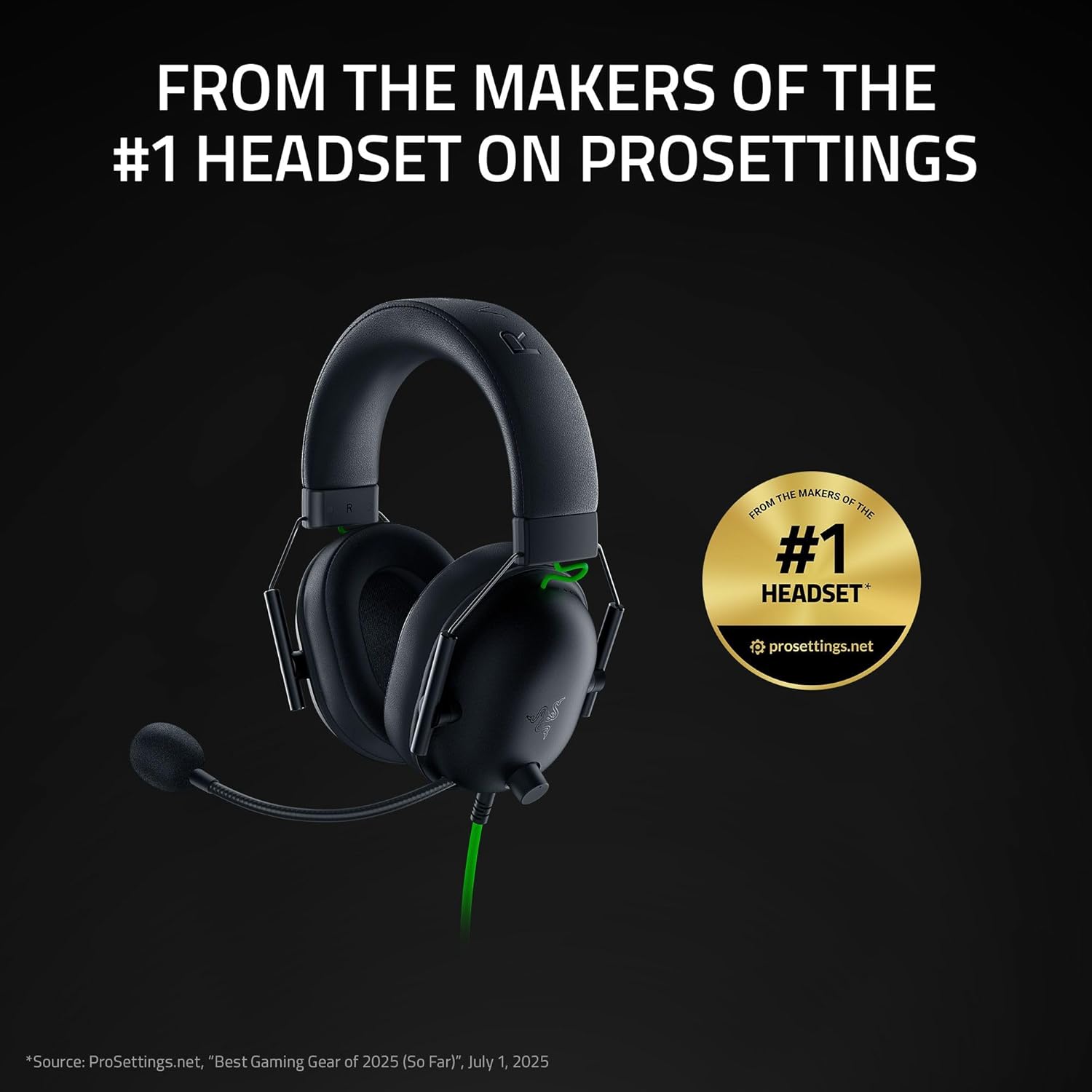 Razer BlackShark V2 X 3.5 mm & USB Type-A Gaming Headset Black - AHW Store