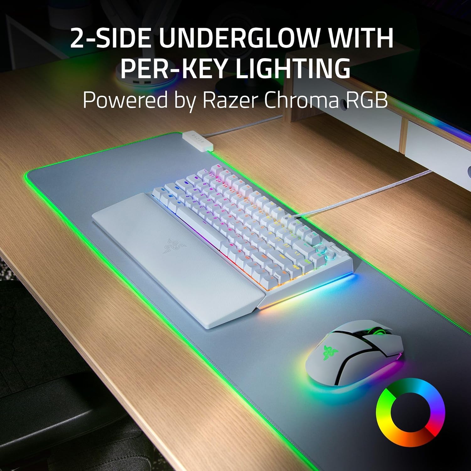 Razer BlackWidow V4 75% Mechanical Gaming Keyboard: Hot Swappable Design - Compact & Durable - Orang - AHW Store