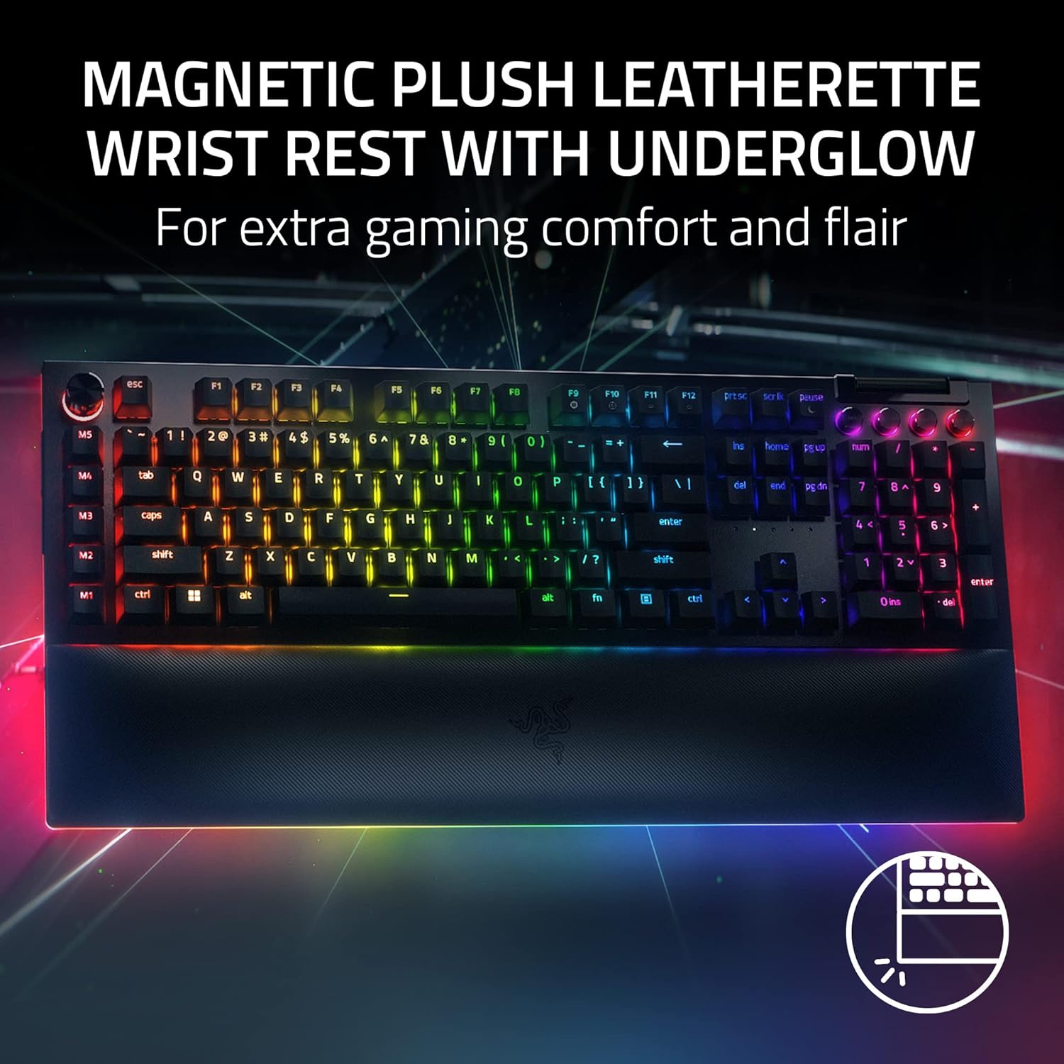 Razer BlackWidow V4 Pro Mechanical Keyboard - AHW Store