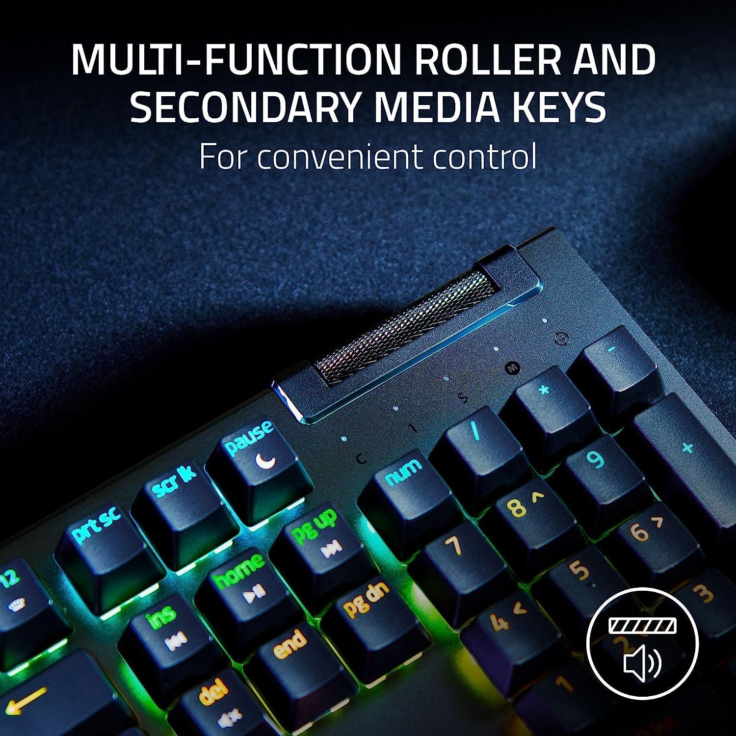 Razer BlackWidow V4 X - Mechanical Gaming Keyboard, Arabic Layout, Green Switches Tactile & Clicky, - AHW Store