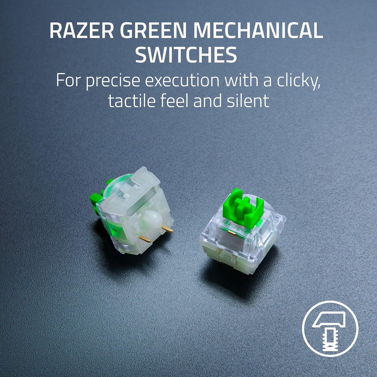 Razer BlackWidow V4 X Pokemon Edition - Mechanical Gaming Keyboard - RGB - Green Clicky Switch - 6 D - AHW Store