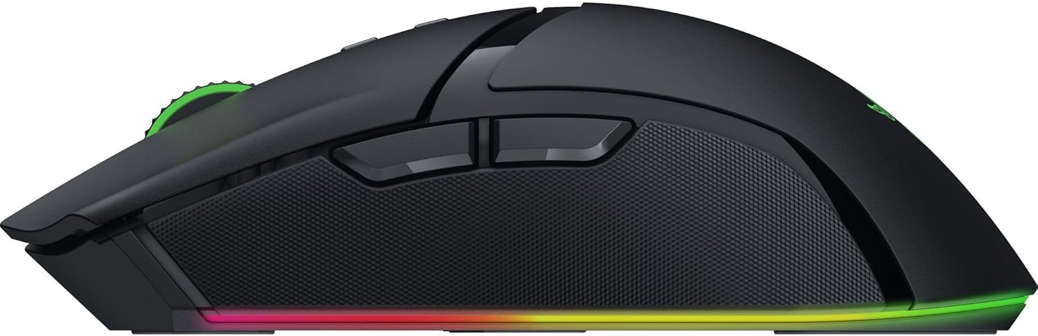 Razer Cobra Pro RGB HyperSpeed Wireless & Bluetooth & Wired Gaming Mouse 30000 DPI 8 Buttons Black - AHW Store