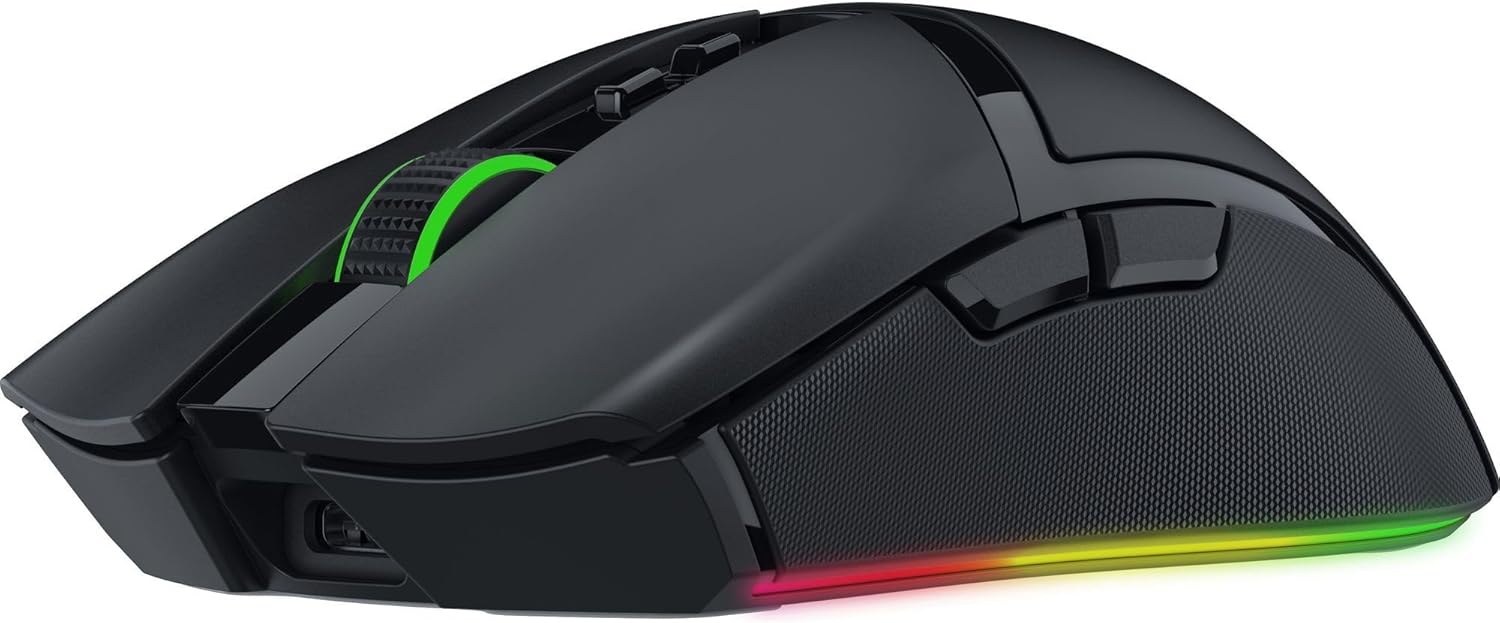 Razer Cobra Pro RGB HyperSpeed Wireless & Bluetooth & Wired Gaming Mouse 30000 DPI 8 Buttons Black - AHW Store