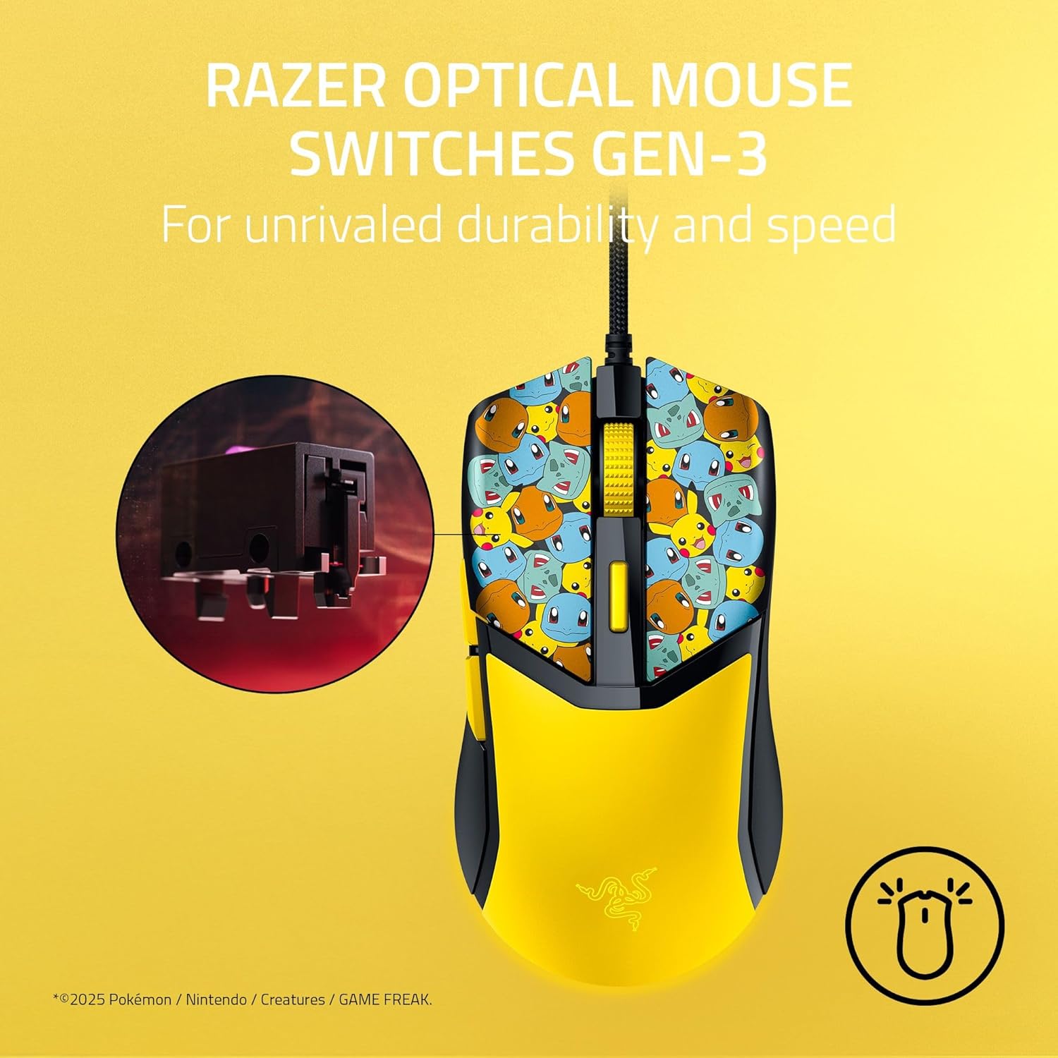 Razer Cobra Wired Gaming Mouse: 58g Lightweight - Gen - 3 Optical Switches - Chroma RGB Lighting - Pre - AHW Store