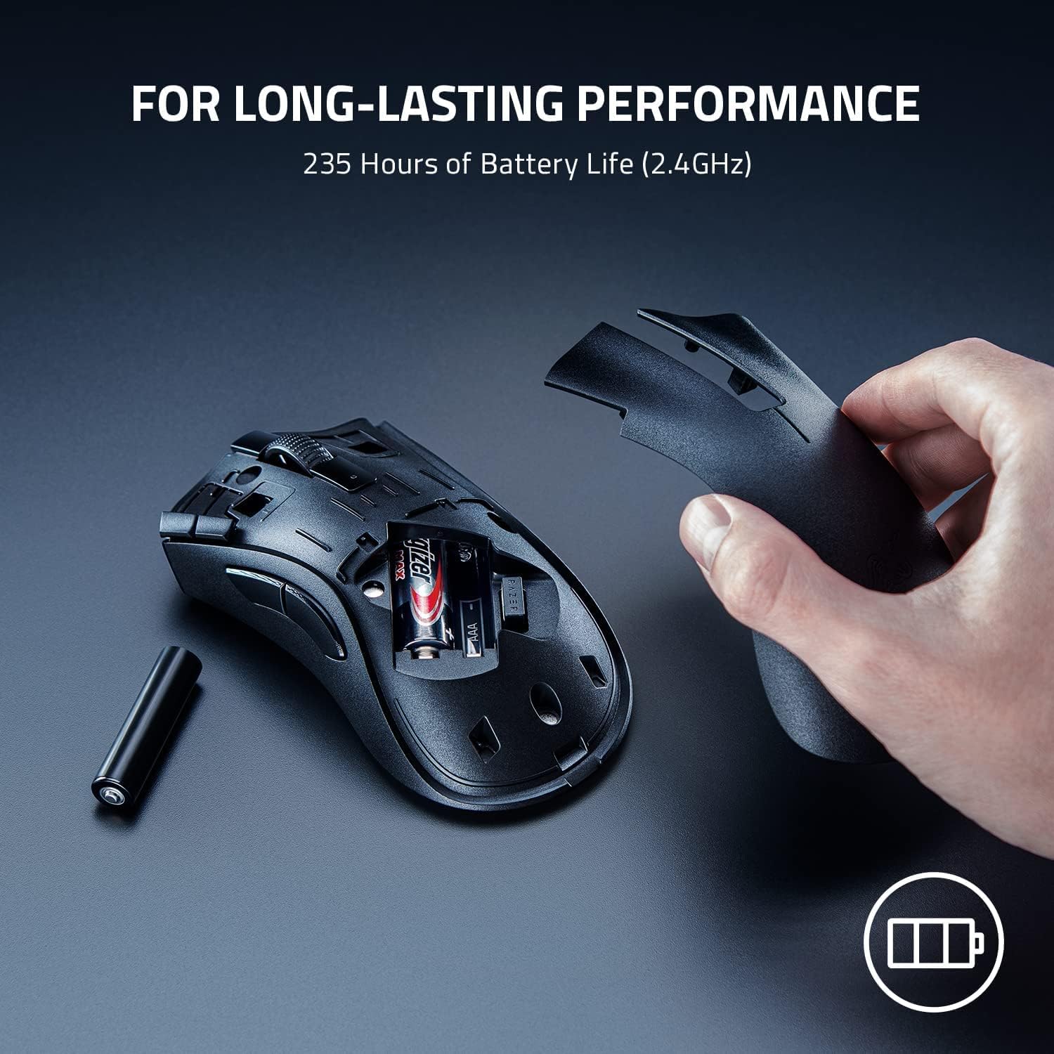 Razer DeathAdder V2 X HyperSpeed Gaming Mouse: Ergonomic Design, Ultra - Fast Wireless, 235hr Battery - AHW Store