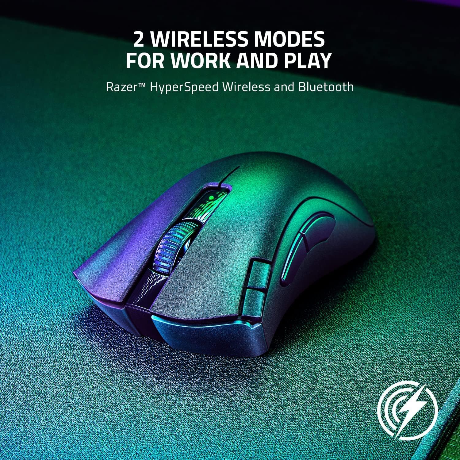 Razer DeathAdder V2 X HyperSpeed Gaming Mouse: Ergonomic Design, Ultra - Fast Wireless, 235hr Battery - AHW Store